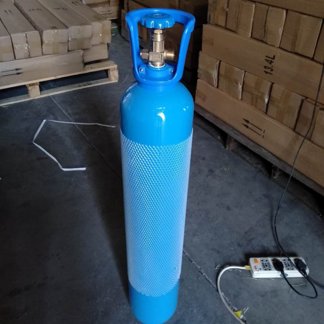 厂家直供 10L 氧气瓶 氧气吸入器 氧气瓶 37Mn 无缝钢瓶