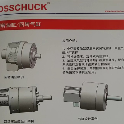 销售BOSSCHUCK-回转油缸/回转气缸安全保护装置