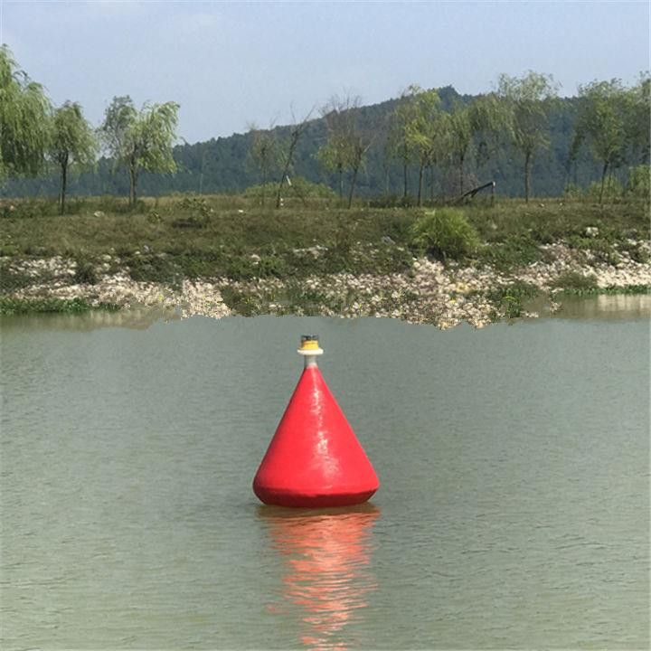 闸口区域助航器浮漂 直径0.7米锥形浮标