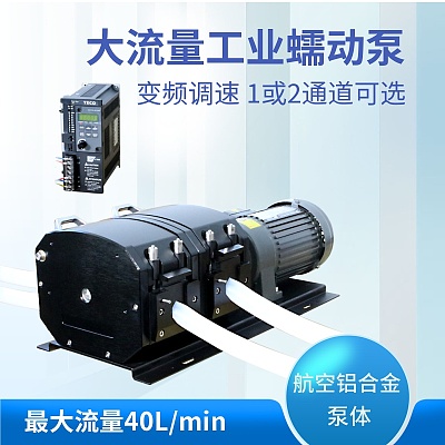 批发迪创蠕动泵JT350-1J+KZ48工业型大流量变频调速高精度