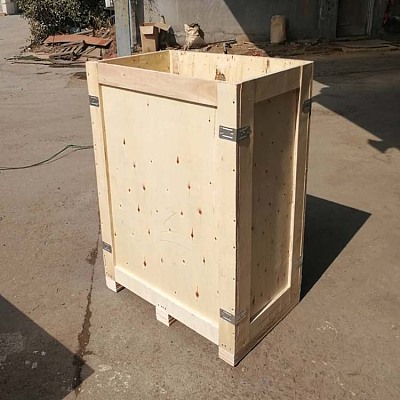 青岛黄岛周转木箱定制厂家 小型机械设备出口包装